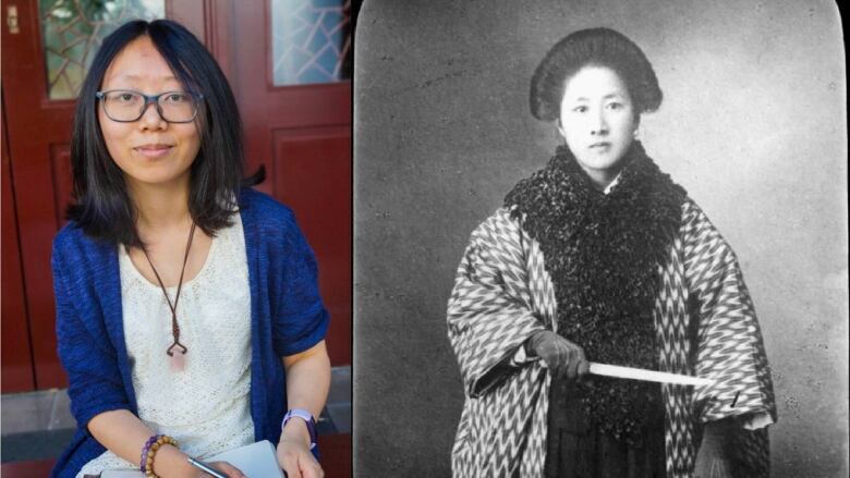 Vancouver-based translator Yilin Wang, Chinese poet Qiu Jin.