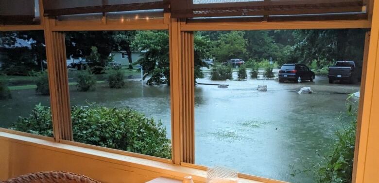 Flooding on Pelee Island.