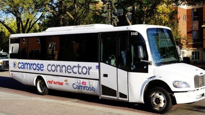 Picture of the Camrose Connector bus. 