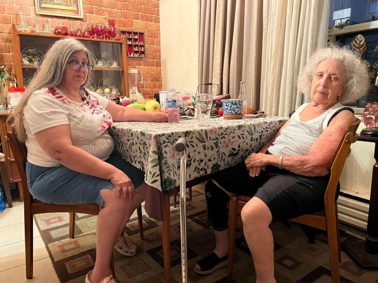 Two women in a kitchen