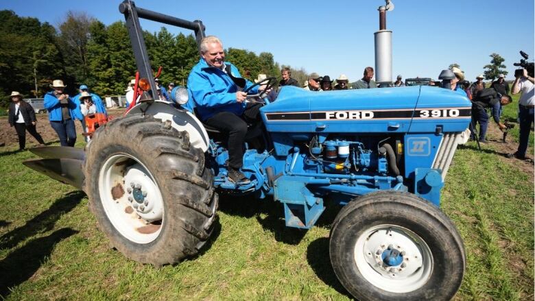 Premier Doug Ford was among politicians that made the annual trip to the International Plowing Match.