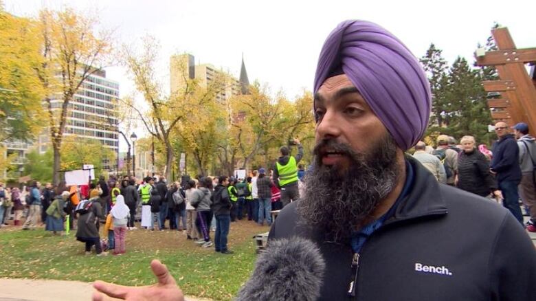 A man in turban.