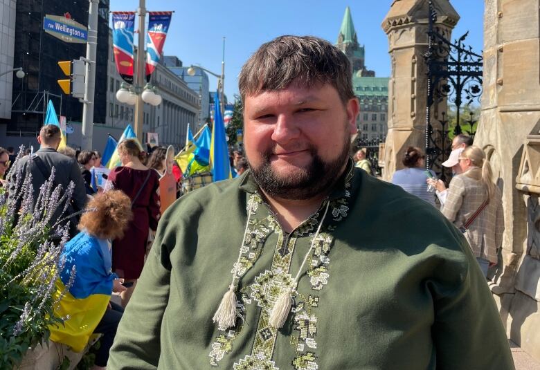 Father Taras Kinash of Assumption Of The Blessed Virgin has been helping Ukrainian newcomers settle in Ottawa.