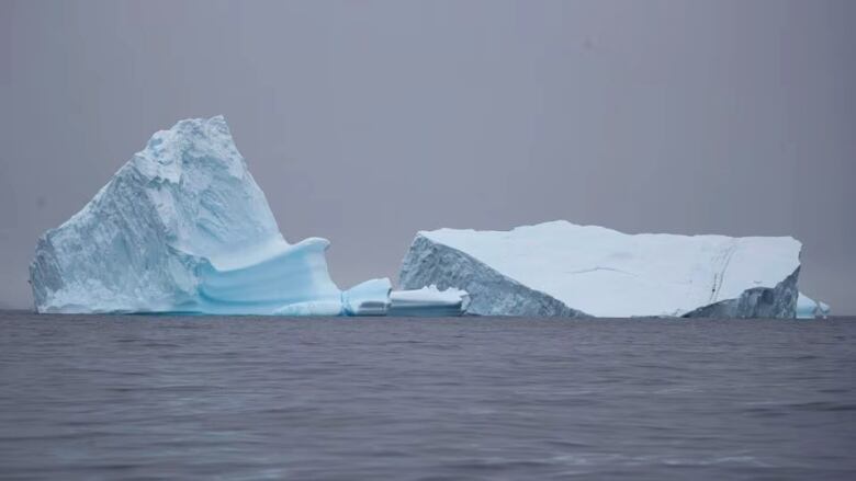 An iceberg floats near Two Hummock Island in Antarctica on Feb. 2, 2020. 