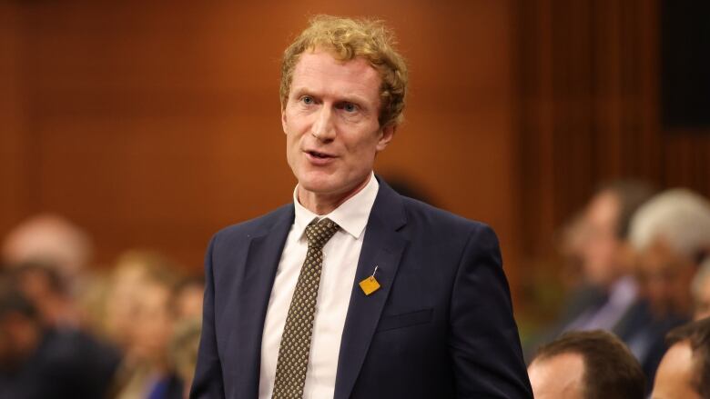 Minister of Immigration, Refugees and Citizenship Marc Miller rises during Question Period in the House of Commons on Parliament Hill on Sept. 21, 2023.