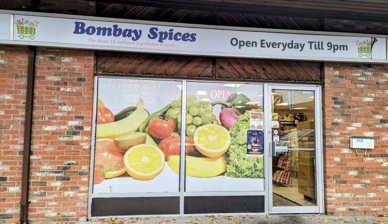 The exterior of a Desi stores in Regina, which caters to people from South Asia and beyond.