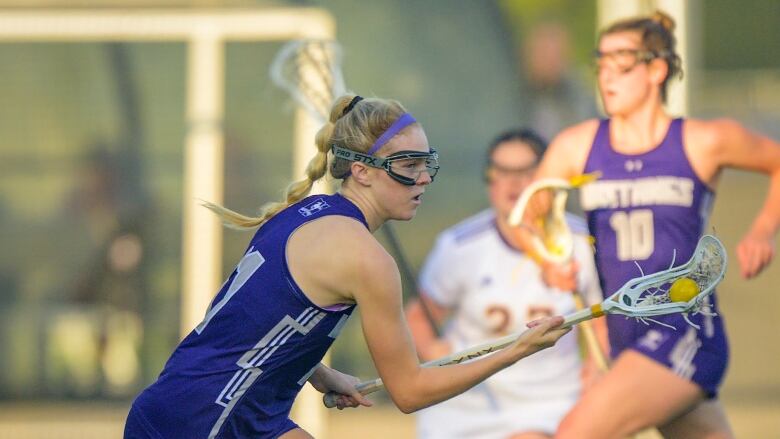 Taya Keast, 19, is one of the captains of Western University's Womens Lacrosse team. She believes the sport's reintroduction to the Olympics will create more opportunities for future generations to take up the sport.