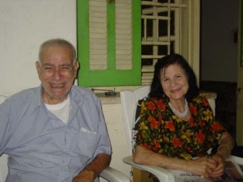 Hammam Farah grandparents at Al-Ahli hospital