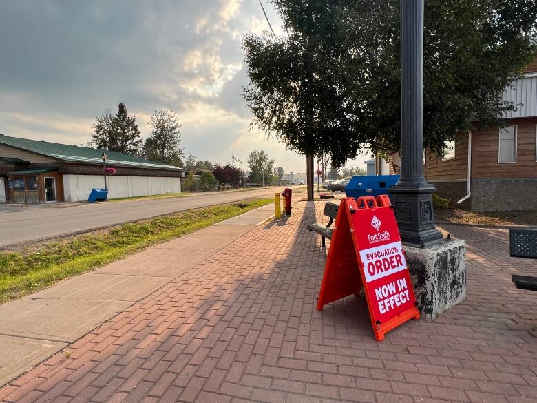 Sign on street corner