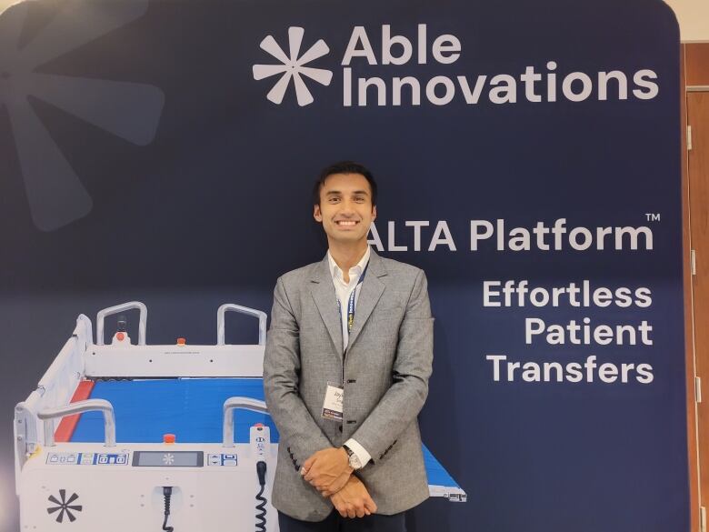 Jayiesh Singh is the CEO and co-founder of Able Innovations Inc. Singh says he's excited about the role technology can play in improving the lives of our aging population.