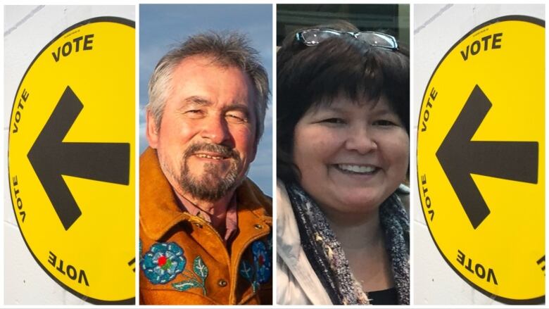 Richard C. Lafferty, Ronald Bonnetrouge, Sheryl Yakeleya and Steven Vandell are running in the Sahtu riding.