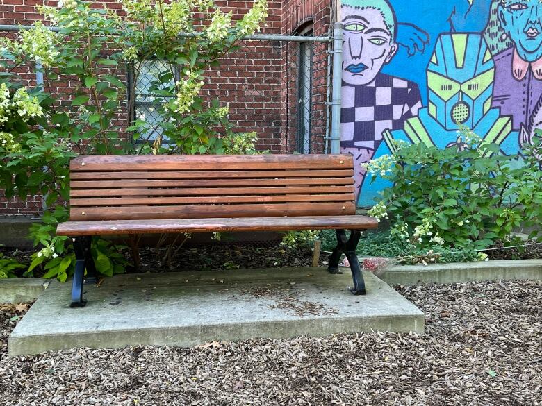 A bench.