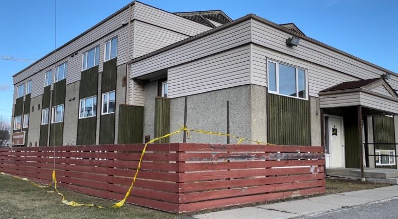 Ryder Apartments is not safe to enter as experts remove asbestos before demolition. 