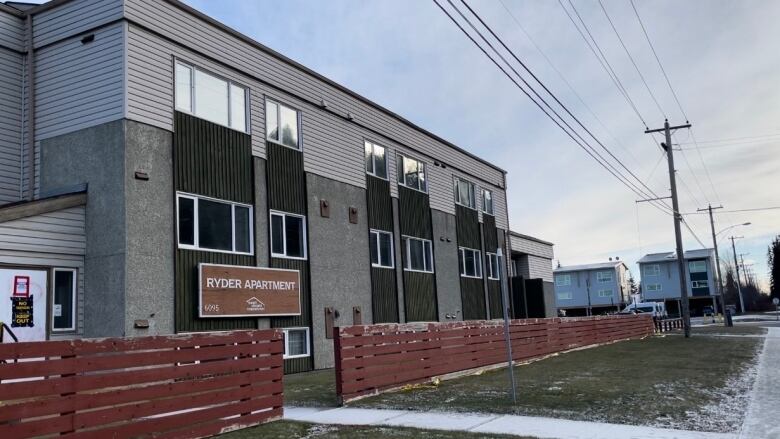 Ryder Apartments in downtown Whitehorse, Yukon. 