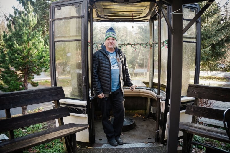 Martini Bart, co-owner of Alpine Cafe in Whistler, B.C. Pictured Nov. 22, 2023. (Gian Paolo Mendoza/CBC)