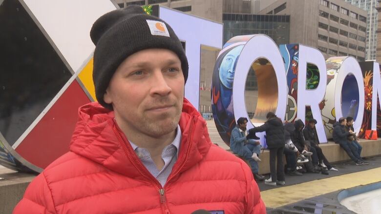 Coun. Brad Bradford, who represents Beaches-East York, plans to bring forward a motion to fight the city's tobogganing ban at 45 hills. Bradford said he'll ask the city to reverse the ban because people are sliding down hills despite city signs telling them not to do so.