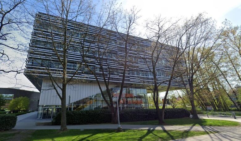 A building on the campus of Langara College