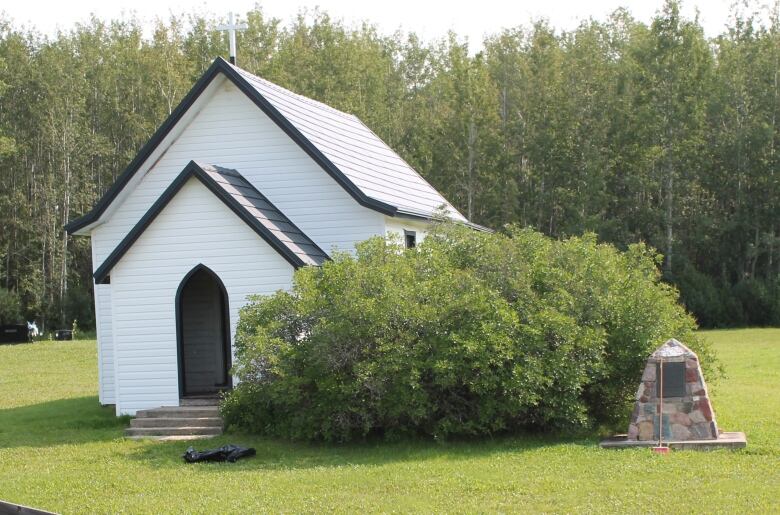 St. Aidan's church in Barrhead northwest of Edmonton. 