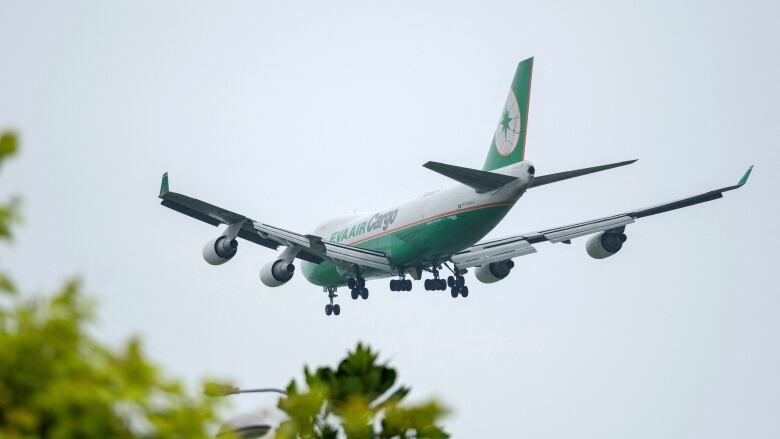 A plane is shown flying from the back.