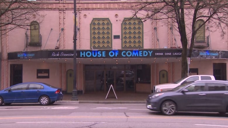 A photo of Rick Bronson's House of Comedy B.C. in New Westminster.