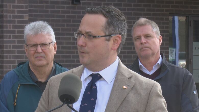 Windsor-Tecumseh MP Irek Kusmierczyk announced $4.4 million in federal housing funding for the Town of Tecumseh on Monday.