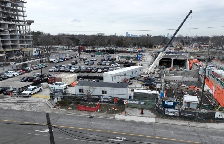 Housing and how Mississauga grows is a big issue for most candidates. This photo is of a development next to a new major transit hub in Port Credit.