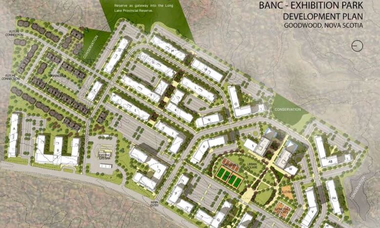 A map shows the existing Prospect Road with a 2D map of the proposed development beside it