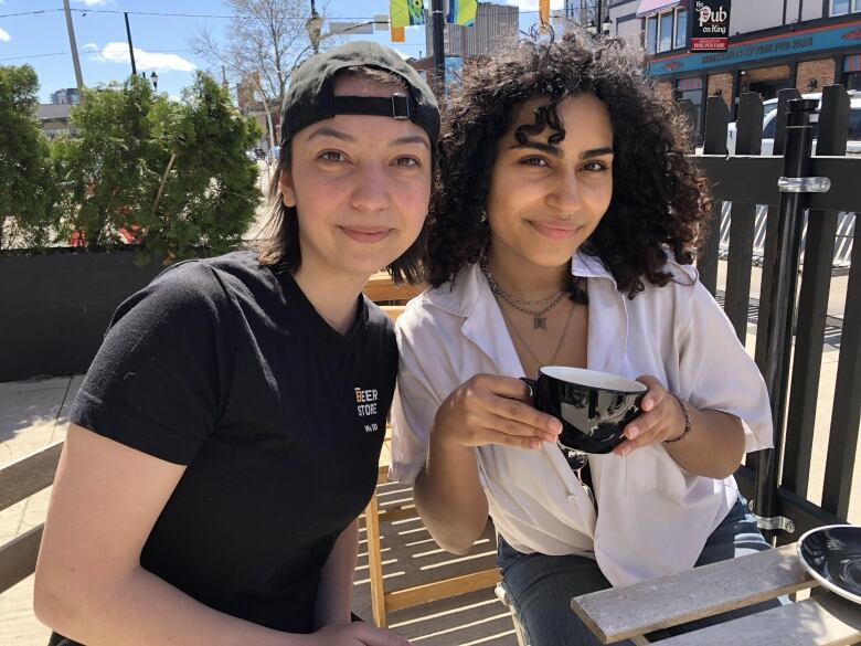 smiling women