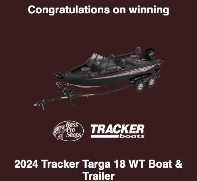 A picture of the 2024 Tracker Targa 18 WT boat and trailer.