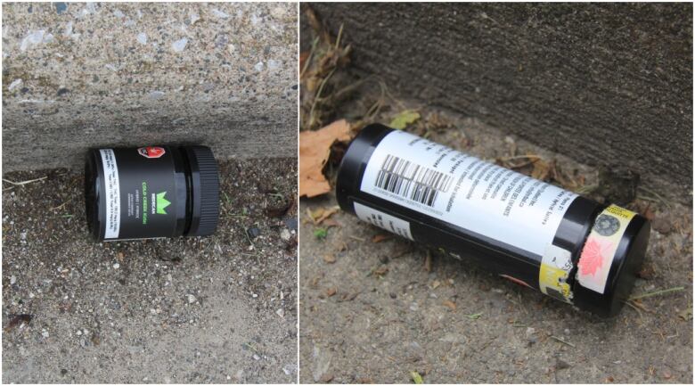 Marijuana product containers spotted on the ground in Windsor, Ont.