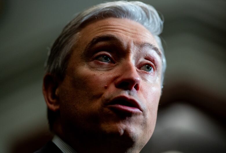 Minister of Innovation, Science and Industry Francois-Philippe Champagne speaks to reporters prior to a cabinet meeting on Parliament Hill in Ottawa, on Tuesday, June 4, 2024.