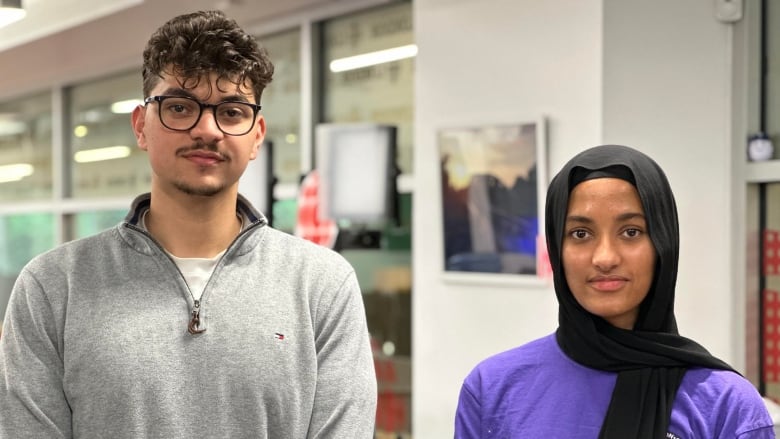 Hisham Ellaw and Hooriya Ansari are members of the Youth Coalition Combating Islamophobia (YCCI). They hope to ensure no other families are destroyed as a result of racism. 