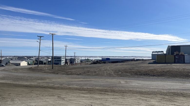 Empty streets in Rankin Inlet.