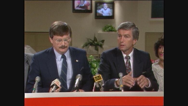 Ken Clark, founder of MITV News with Bruce Graham and Laura Lee Langley.