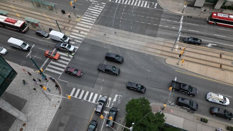 Traffic congestion in Toronto