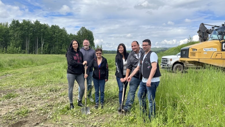 A group of people outdoors.