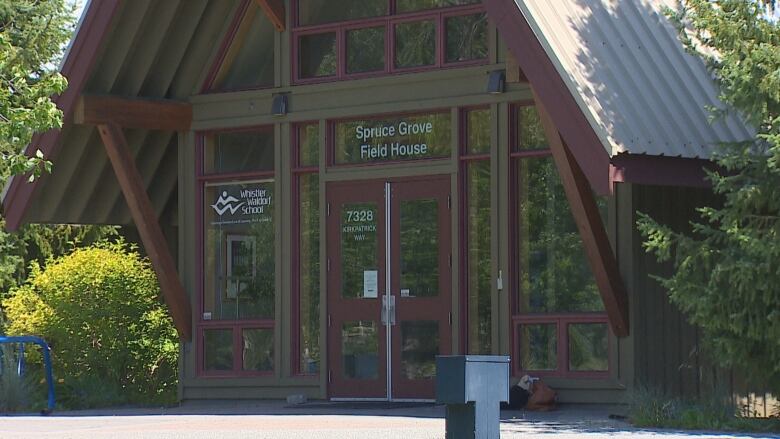 The Spruce Grove Field House is a community facility that is used by the Whistler Waldorf School for ten months a year.