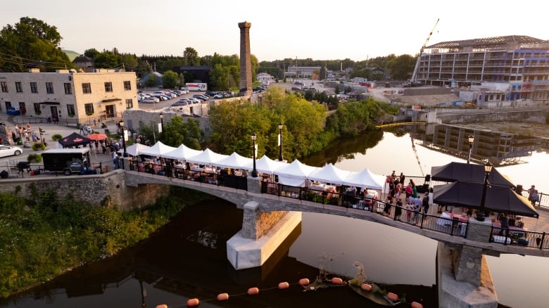 Elora's walking bridge