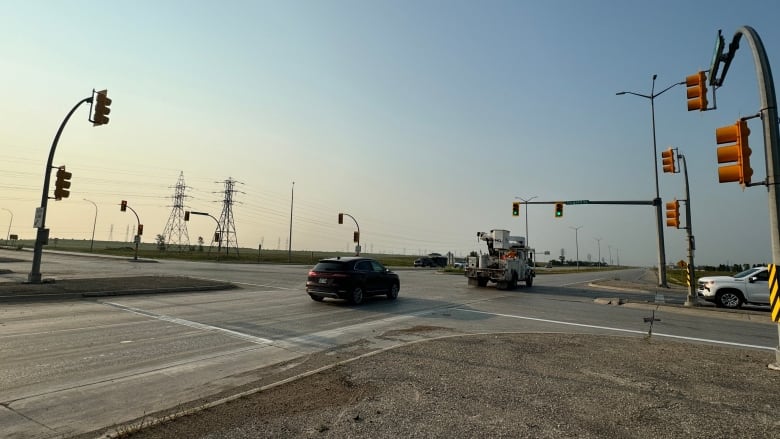 A highway intersection