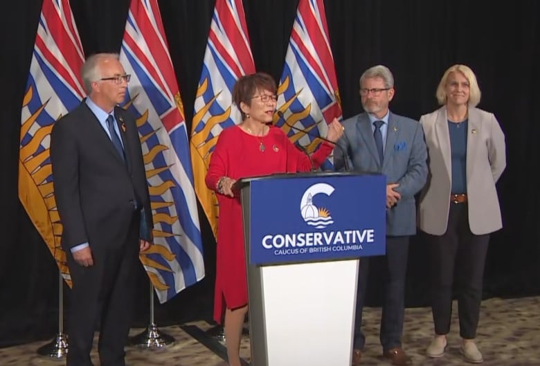 Richmond North Centre MLA Teresa Wat says she is joining John Rustad'sB.C. Conservatives.