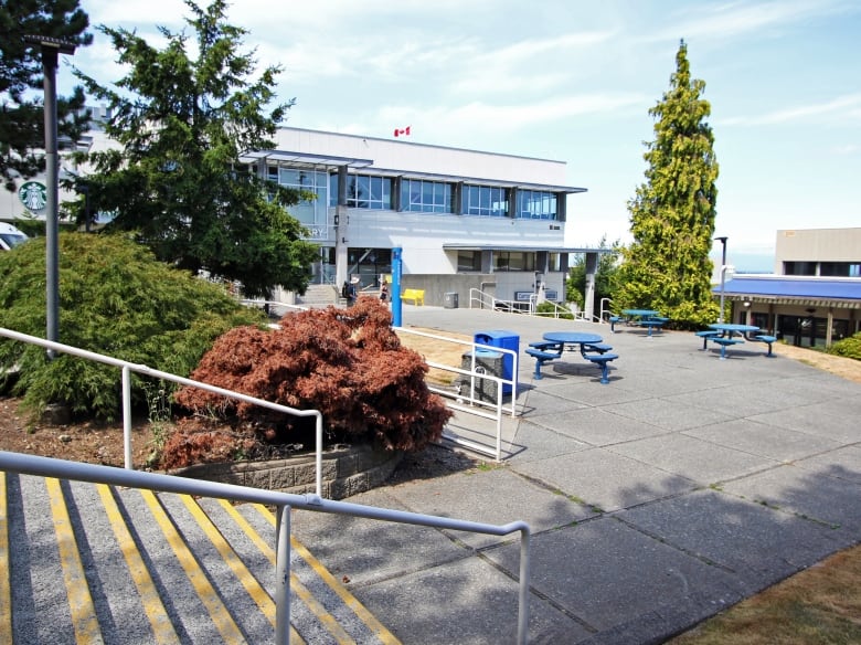 Vancouver Island University's quadrangle