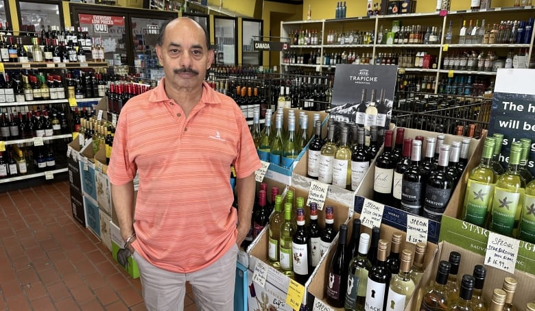 BK Liquor Store owner Jasvinder Kuller said customers don't want to brave the traffic to shop at his store, and the construction causes him to lose money on many days. 