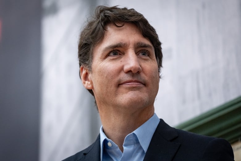 Prime Minister Justin Trudeau prepares to speak to guests after a tour of the Chinese Canadian Museum in Vancouver, on Thursday, September 12, 2024. 