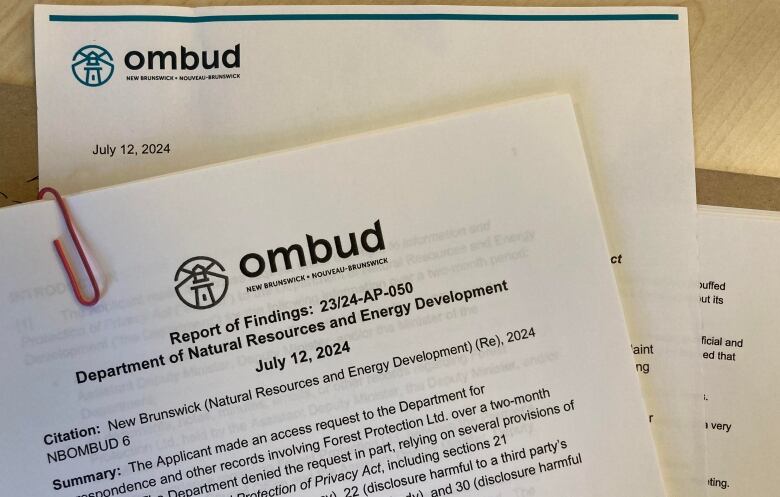 Ombud report