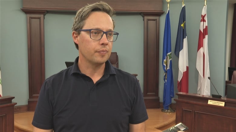 Dan Kutcher in Summerside council chamber.