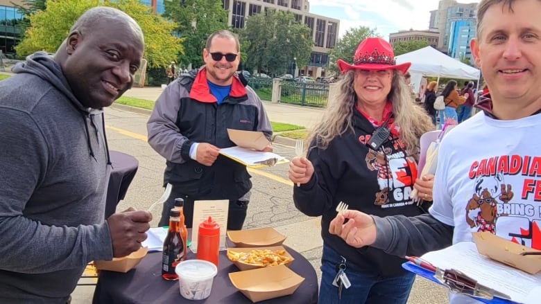 Festival director Channon Russette Mondoux says roughly 1,000 people attended the first annual Canadiana Fest in 2023.