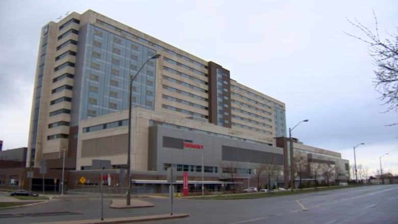 The exteriors of Humber River Health