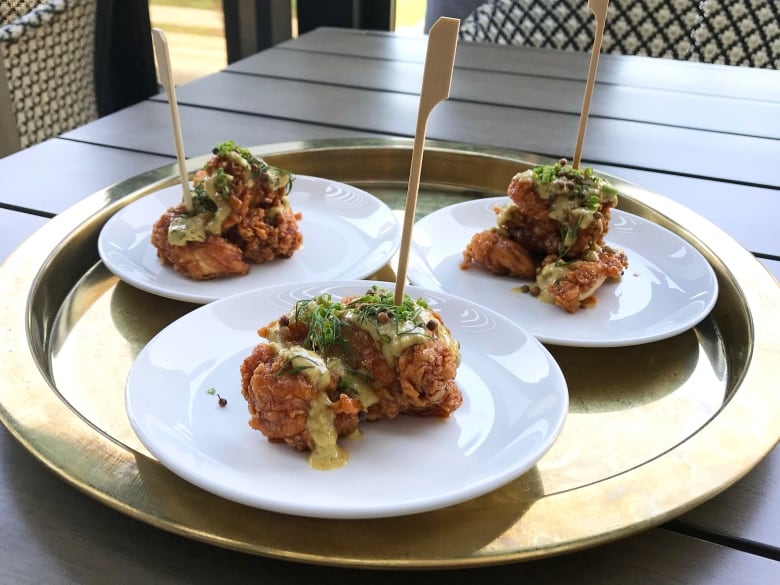 Korean fried chicken bites