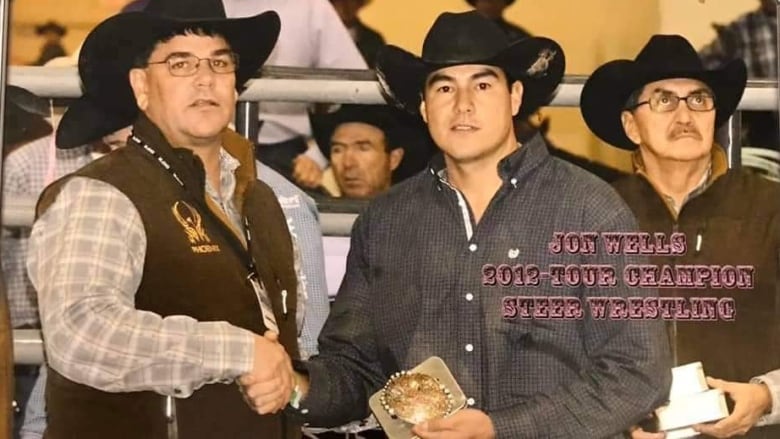 Jon Wells, a Blood Tribe member who died earlier this month, was the 2012 Indian National Finals Rodeo Steer Wrestling Tour champion.