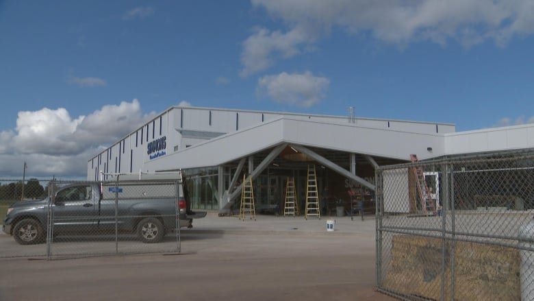 Simmons sports centre in Charlottetown.